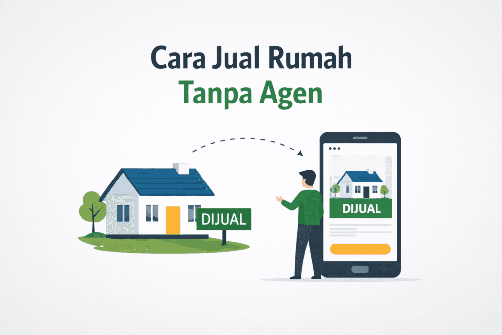 cara jual rumah tanpa agen langsung ke pembeli
