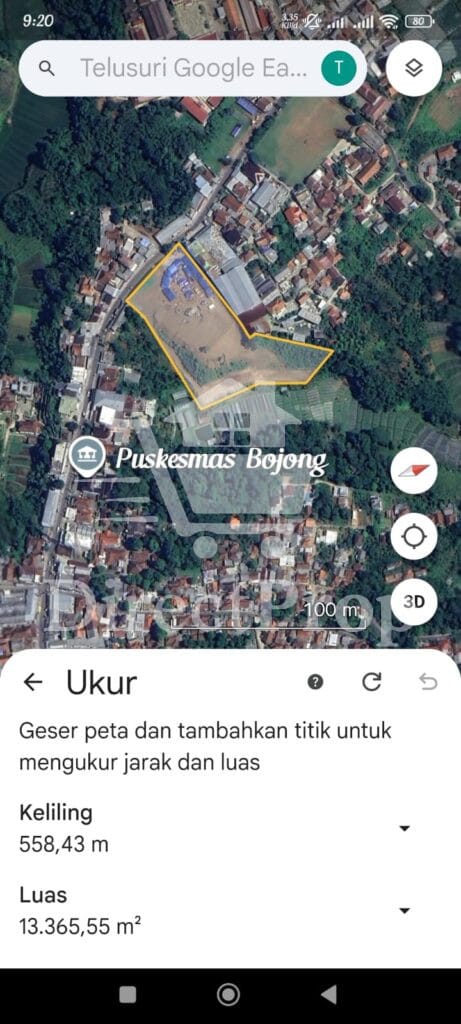 jual tanah 1 hektar purwakarta