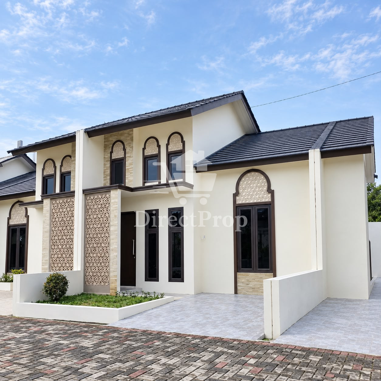 Dijual Rumah Modern Clustered Dekat dari Jalan Raya Provinsi di Kemang
